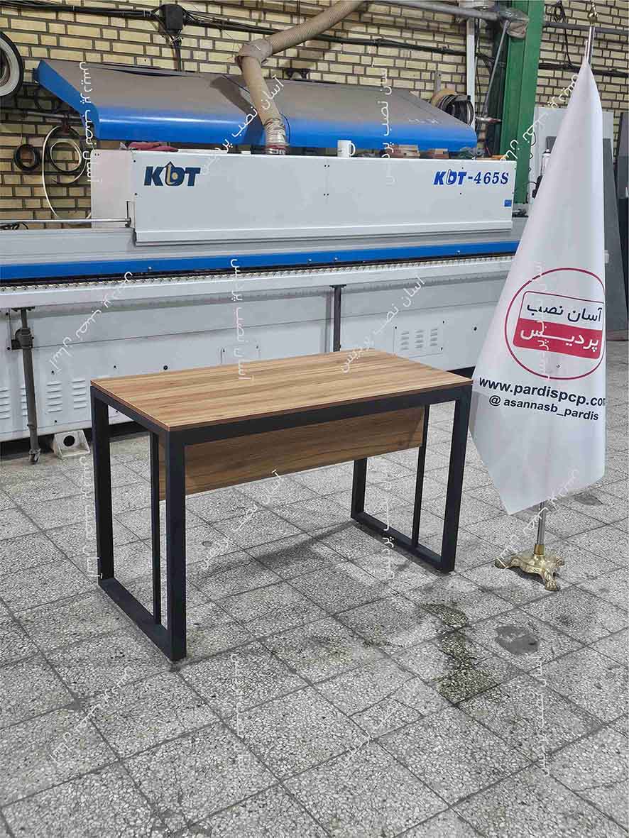 میز پایه فلزی مدل : موازی نما ثابت ، پروفیل 30*50